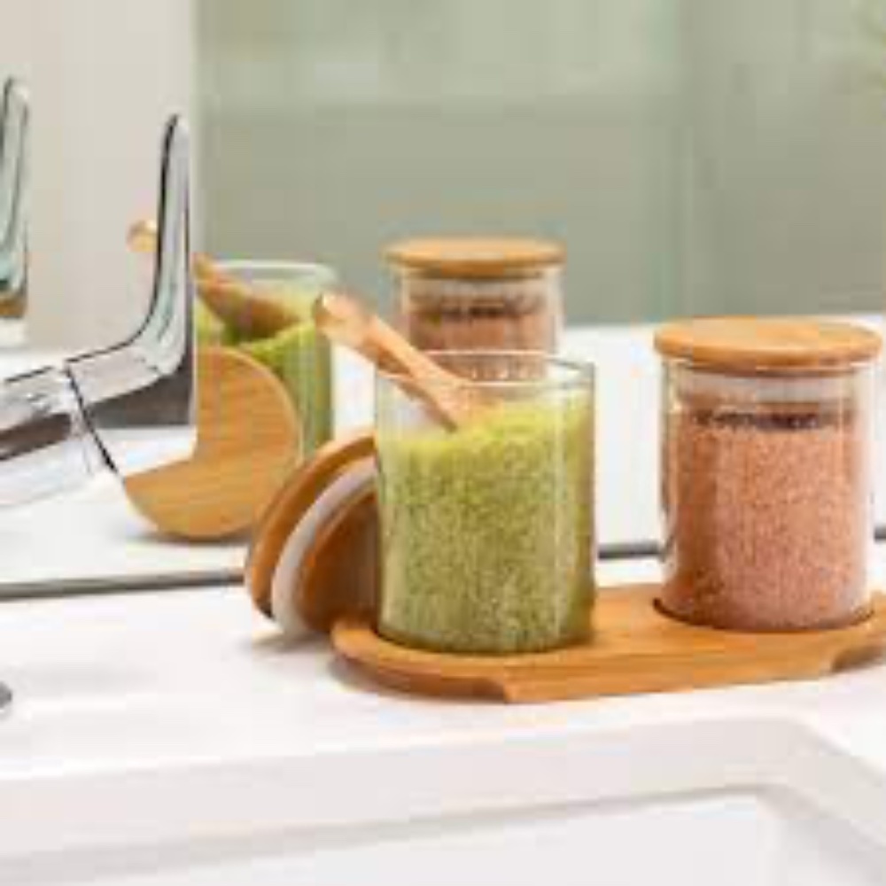 Dual Bath Salt Set (Lavender Citrus / Matcha Mint) - Yuzu Soap